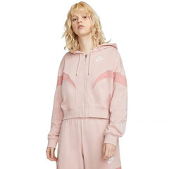 Sportinis džemperis moterims Nike Nsw Air Flecee Gx FZ Hoodie W DD5447 601, rožinis kaina ir informacija | Sportinė apranga moterims | pigu.lt