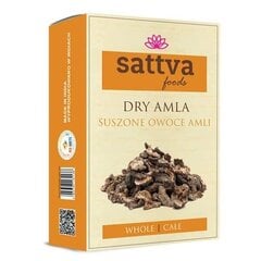 Сушеные плоды индийского крыжовника Amla, Sattva Foods, 100 г цена и информация | Орехи, сухофрукты, семечки | pigu.lt