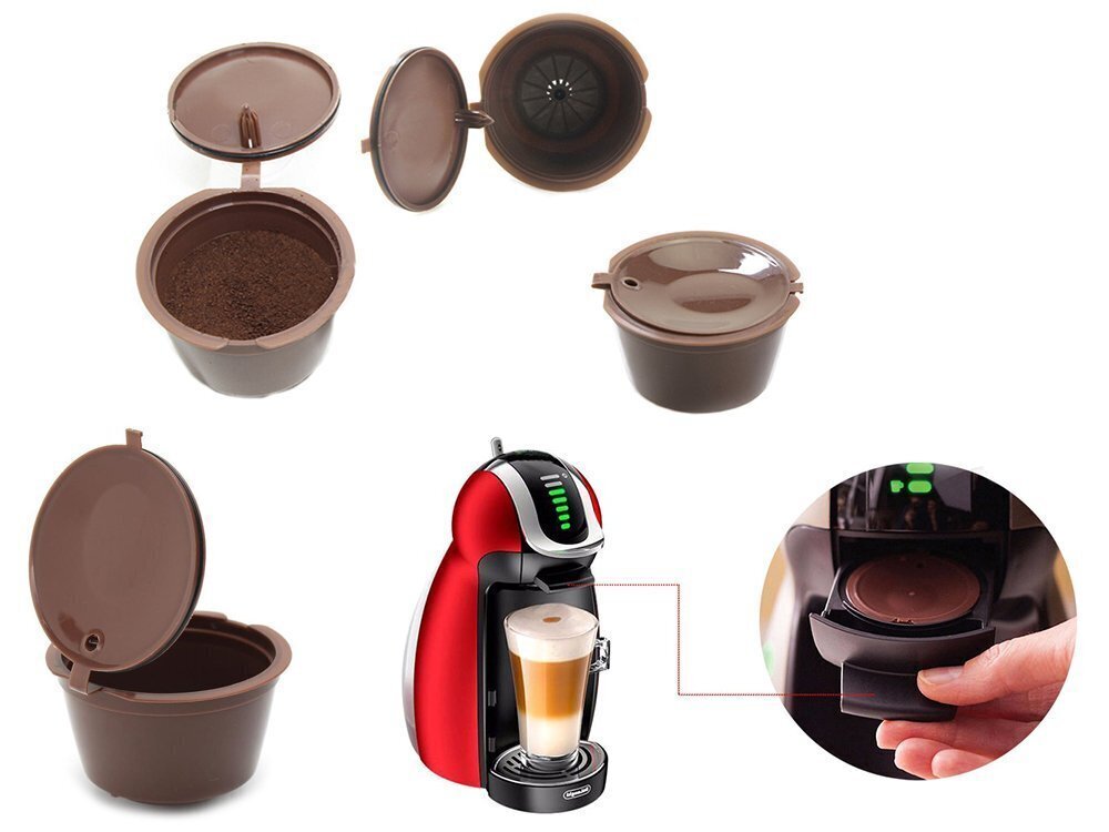 Dolce Gusto užpildomos kavos kapsulės, 5vnt. kaina ir informacija | Priedai kavos aparatams | pigu.lt