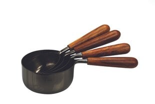 Мерные ложки Onyx & Wood, 4 шт. цена и информация | Кухонная утварь | pigu.lt