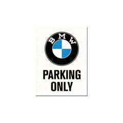 Магнит BMW Parking Only, 6x8 см цена и информация | Kanceliarinės prekės | pigu.lt