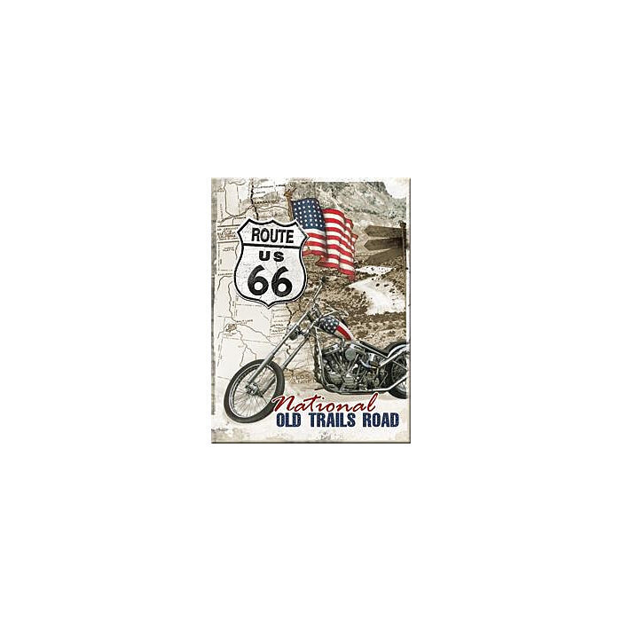 Magnetas Route 66 kaina ir informacija | Kanceliarinės prekės | pigu.lt