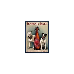 Магнит Tennent´s Lager, 6x8 см цена и информация | Kanceliarinės prekės | pigu.lt