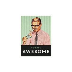 Магнит You are awesome, 6x8 см цена и информация | Kanceliarinės prekės | pigu.lt