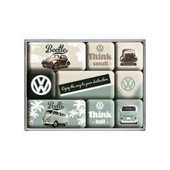Серия магнитов VW Beetle, 9 шт. цена и информация | Канцелярские товары | pigu.lt