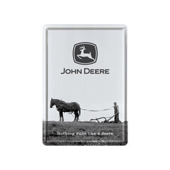 Nostalgic Art открытка из металла 10х14,5 см / John Deere Nothing runs like a deere цена и информация | Детали интерьера | pigu.lt