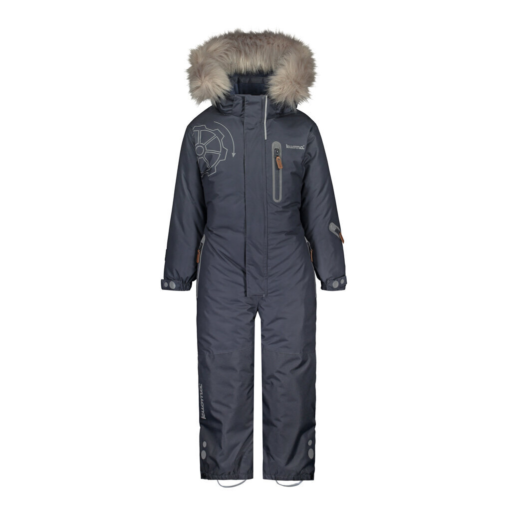 Žieminis kombinezonas Kuoma Joona Grey Machinery Reflective kaina ir informacija | Žiemos drabužiai vaikams | pigu.lt