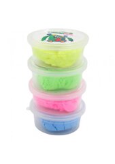 Smėlis Silk Mud, fosforinis, 4 vnt. цена и информация | Развивающие игрушки | pigu.lt