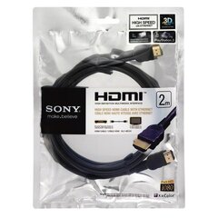 Кабель HDMI -- HDMI, Sony (2 м), DLCHE20BSK.CAE цена и информация | Кабели и провода | pigu.lt