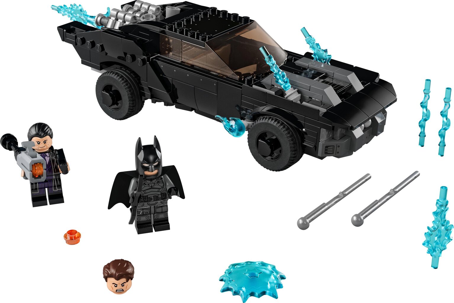 76181 LEGO® Super Heroes DC Batman Автомобиль Бэтмена: Погоня за пингвинами  цена | pigu.lt