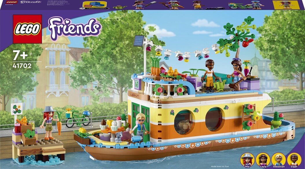 41702 LEGO® Friends Kanalo plaukiojantis namelis kaina ir informacija | Konstruktoriai ir kaladėlės | pigu.lt