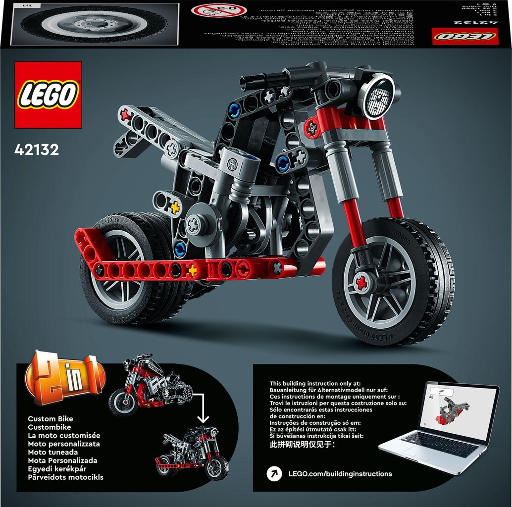 42132 LEGO® Technic Motociklas kaina | pigu.lt