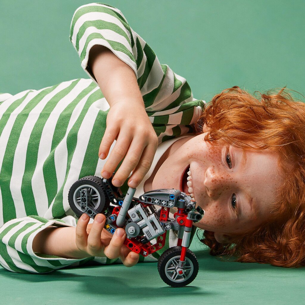 42132 LEGO® Technic Motociklas цена и информация | Konstruktoriai ir kaladėlės | pigu.lt