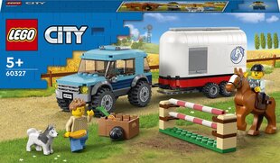 60327 LEGO® City Большой транспорт Конный транспорт цена и информация | Конструкторы и кубики | pigu.lt