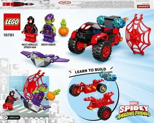 10781 LEGO® Super Heroes трицикл Человека-паука цена и информация | Конструкторы и кубики | pigu.lt