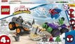 10782 LEGO® Super Heroes Marvel Halko susirėmimas su raganosio sunkvežimiu kaina ir informacija | Konstruktoriai ir kaladėlės | pigu.lt