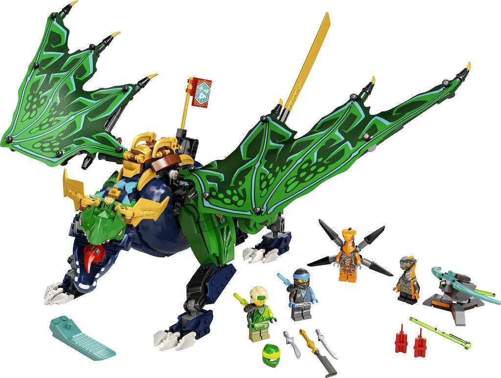 71766 LEGO® NINJAGO Легендарный дракон Ллойда цена | pigu.lt