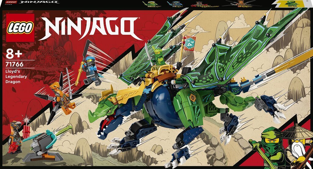 71766 LEGO® NINJAGO Lloyd legendinis drakonas kaina ir informacija | Konstruktoriai ir kaladėlės | pigu.lt