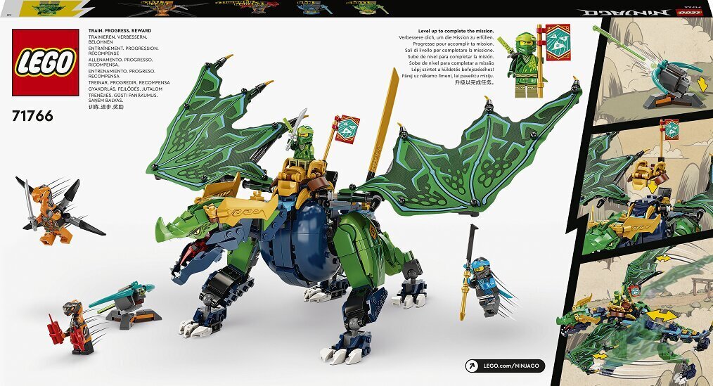 71766 LEGO® NINJAGO Lloyd legendinis drakonas kaina ir informacija | Konstruktoriai ir kaladėlės | pigu.lt