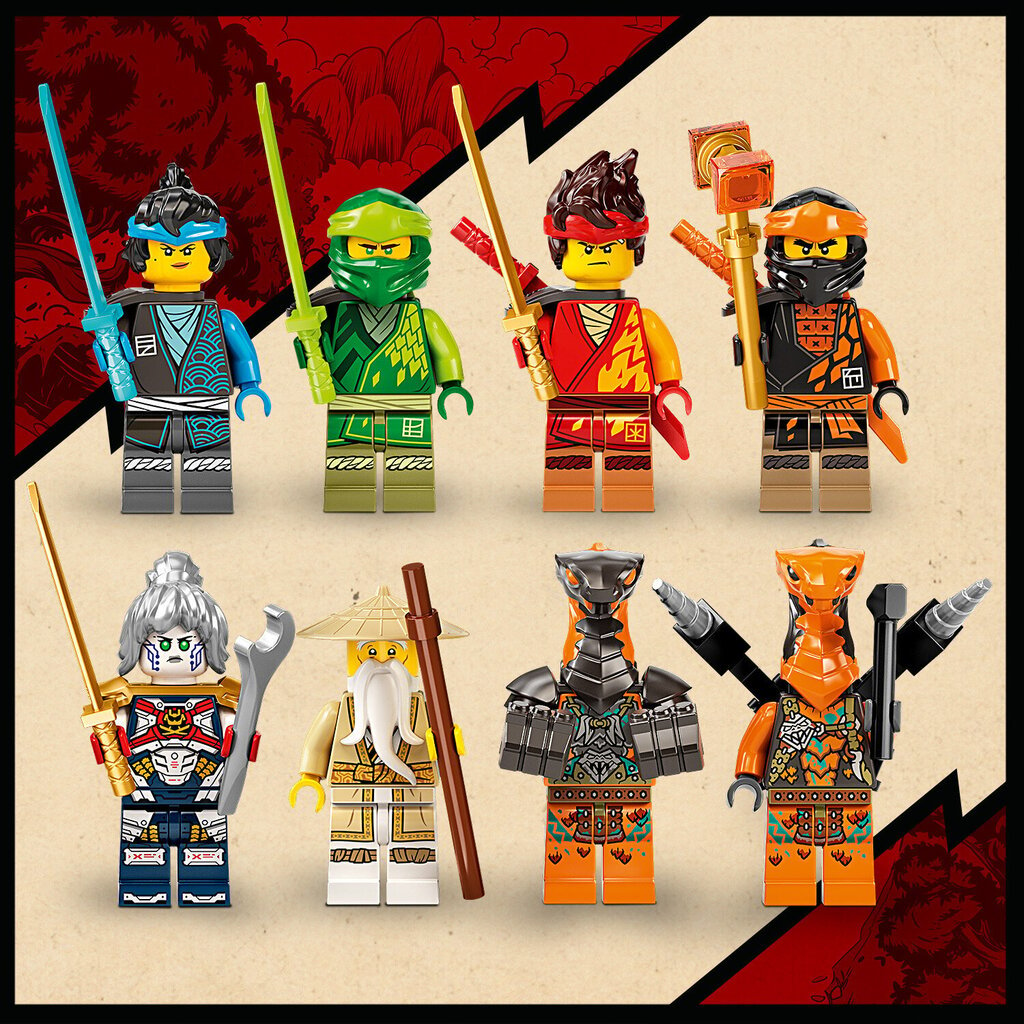 71767 LEGO® NINJAGO Nindzių treniruočių šventovė цена и информация | Konstruktoriai ir kaladėlės | pigu.lt