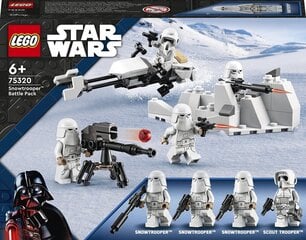 Конструктор LEGO® 75320 Звездные войны™ Снежный десантник™ Боевой набор цена и информация | Конструкторы и кубики | pigu.lt