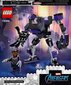 76204 LEGO® Super Heroes Juodosios panteros šarvai kaina ir informacija | Konstruktoriai ir kaladėlės | pigu.lt