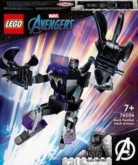 76204 LEGO® Marvel Бронеробот Черная пантера цена и информация | Конструкторы и кубики | pigu.lt