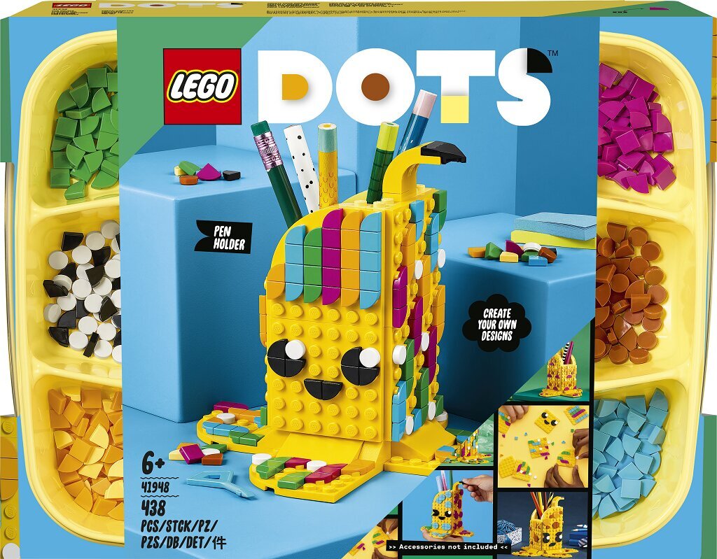 41948 LEGO® DOTS Mielo banano pieštukinė цена и информация | Konstruktoriai ir kaladėlės | pigu.lt