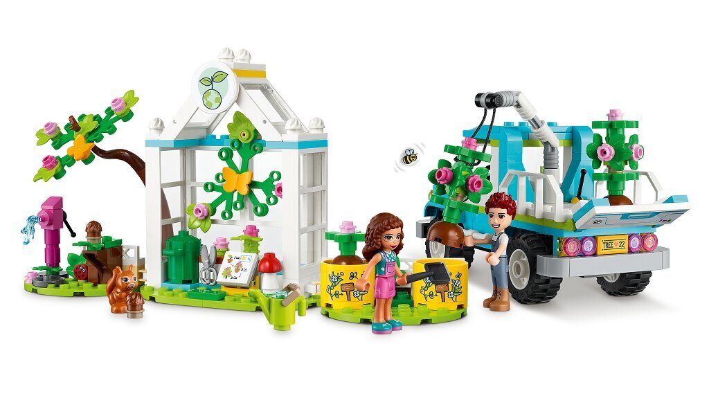 41707 LEGO® Friends Medžių sodinimo mašina kaina ir informacija | Konstruktoriai ir kaladėlės | pigu.lt