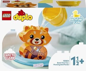 10964 LEGO® DUPLO Plūduriuojanti raudonoji panda kaina ir informacija | Konstruktoriai ir kaladėlės | pigu.lt