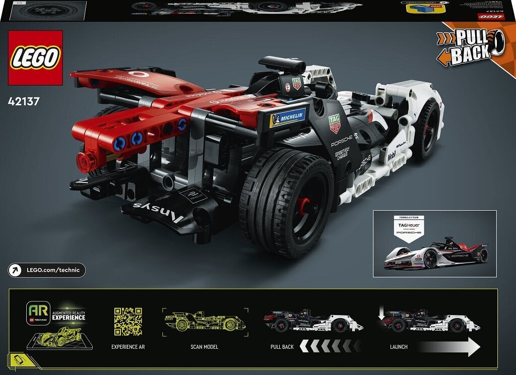 42137 LEGO® Technic Formula E Porsche 99X Electric цена и информация | Konstruktoriai ir kaladėlės | pigu.lt