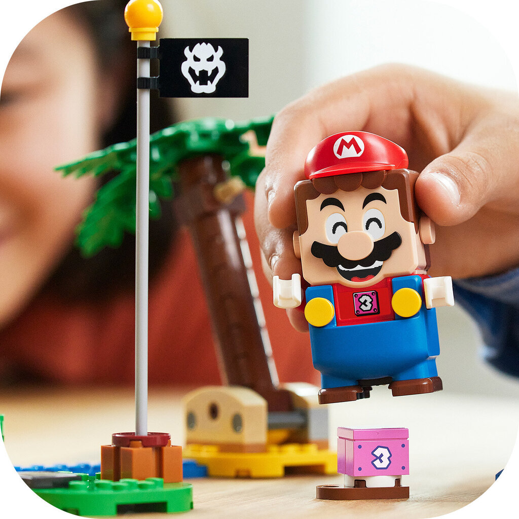 71398 LEGO® Super Mario Dorrie paplūdimio papildomas rinkinys kaina ir informacija | Konstruktoriai ir kaladėlės | pigu.lt