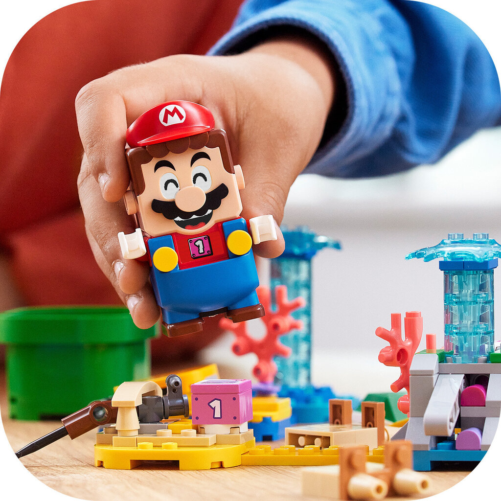 71398 LEGO® Super Mario Dorrie paplūdimio papildomas rinkinys kaina ir informacija | Konstruktoriai ir kaladėlės | pigu.lt