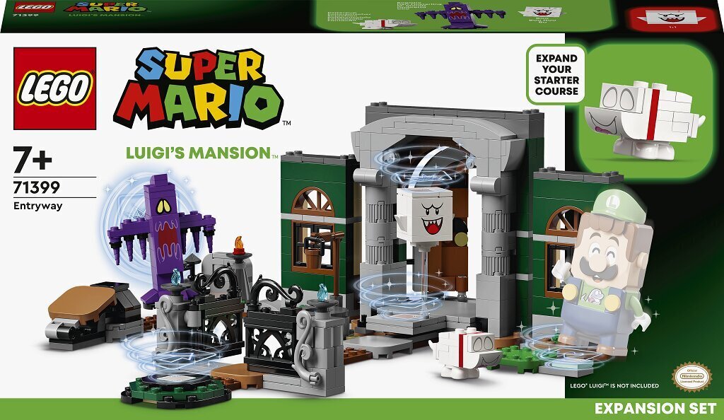 71399 LEGO® Super Mario Luigi Mansion paradinio įėjimo papildomas rinkinys kaina ir informacija | Konstruktoriai ir kaladėlės | pigu.lt