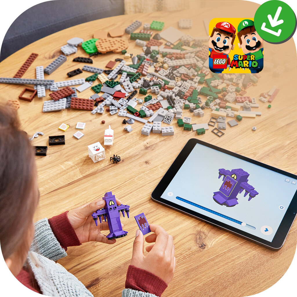 71399 LEGO® Super Mario Luigi Mansion paradinio įėjimo papildomas rinkinys kaina ir informacija | Konstruktoriai ir kaladėlės | pigu.lt