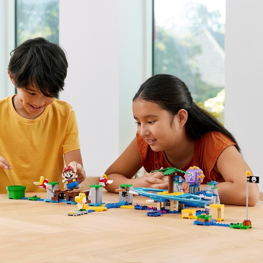 71400 LEGO® Super Mario Big Urchin paplūdimio karuselės papildomas rinkinys цена и информация | Konstruktoriai ir kaladėlės | pigu.lt