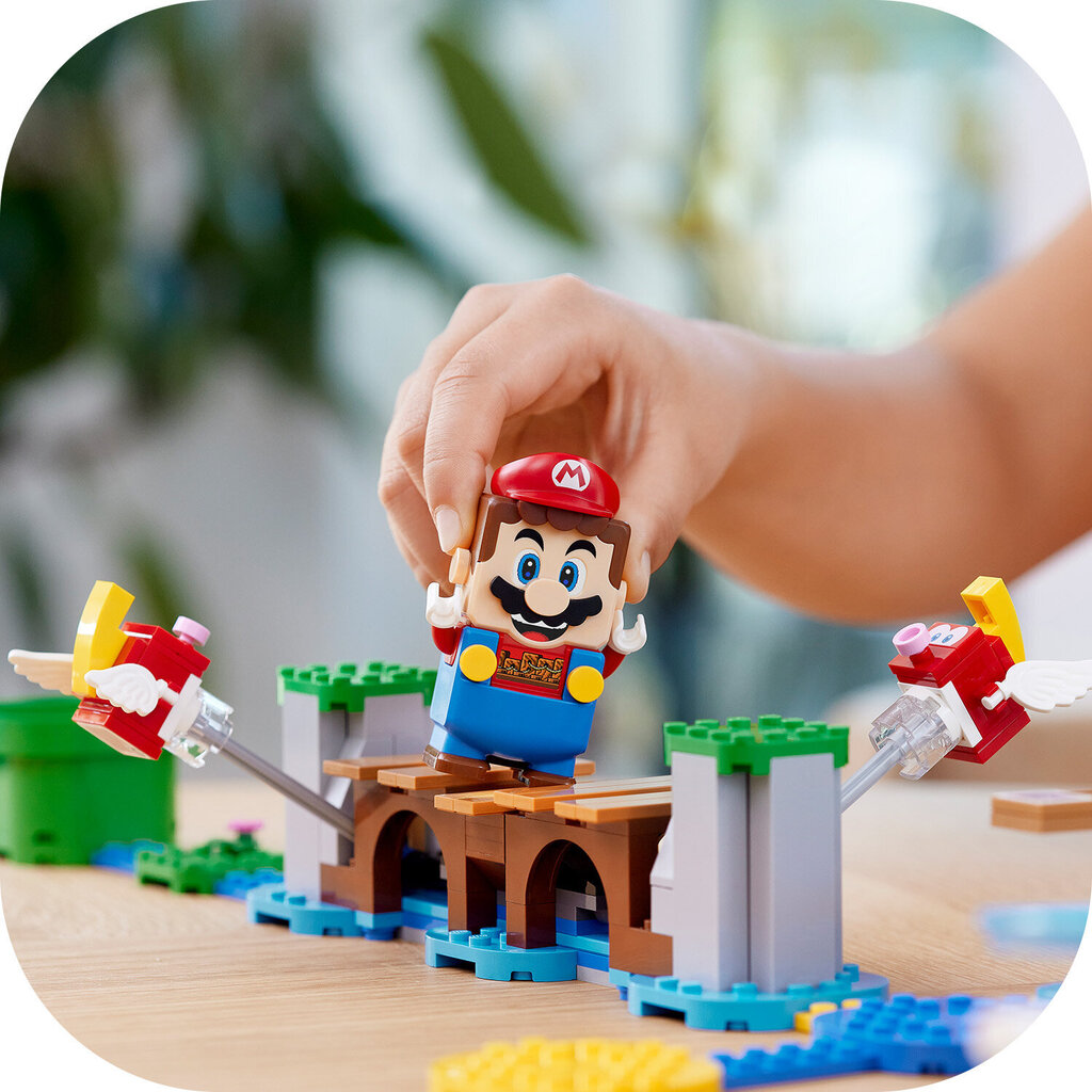 71400 LEGO® Super Mario Big Urchin paplūdimio karuselės papildomas rinkinys цена и информация | Konstruktoriai ir kaladėlės | pigu.lt