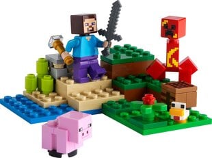 21177 LEGO® Minecraft Creeper pasala kaina ir informacija | Konstruktoriai ir kaladėlės | pigu.lt