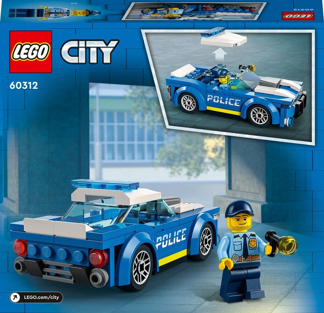 60312 LEGO® City Policijos automobilis цена и информация | Konstruktoriai ir kaladėlės | pigu.lt