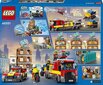 60321 LEGO® City Ugniagesių brigada цена и информация | Konstruktoriai ir kaladėlės | pigu.lt