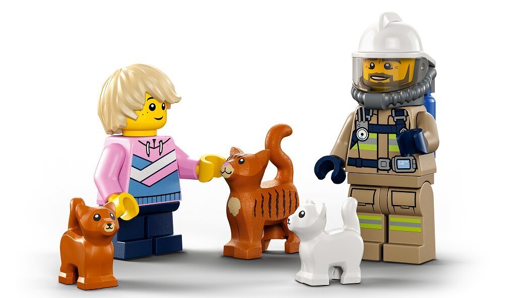 60321 LEGO® City Ugniagesių brigada цена и информация | Konstruktoriai ir kaladėlės | pigu.lt