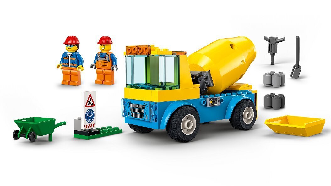 60325 LEGO® City Betonvežis цена и информация | Konstruktoriai ir kaladėlės | pigu.lt