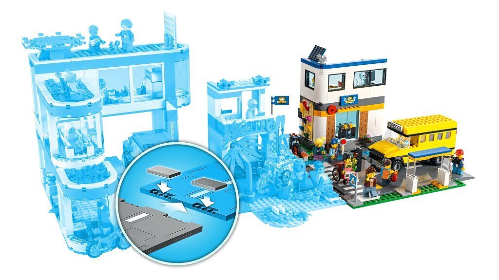 60329 LEGO® City Diena mokykloje kaina ir informacija | Konstruktoriai ir kaladėlės | pigu.lt