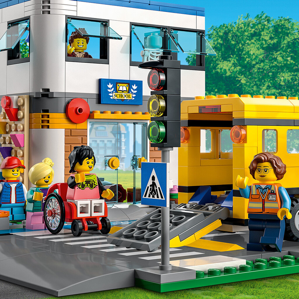 60329 LEGO® City Diena mokykloje kaina ir informacija | Konstruktoriai ir kaladėlės | pigu.lt