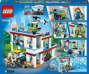 Конструктор LEGO® City 60330 Общественная больница  цена и информация | Конструкторы и кубики | pigu.lt