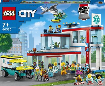 60330 LEGO® City Ligoninė kaina ir informacija | Konstruktoriai ir kaladėlės | pigu.lt