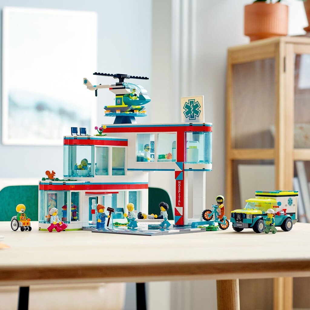 60330 LEGO® City Ligoninė kaina ir informacija | Konstruktoriai ir kaladėlės | pigu.lt