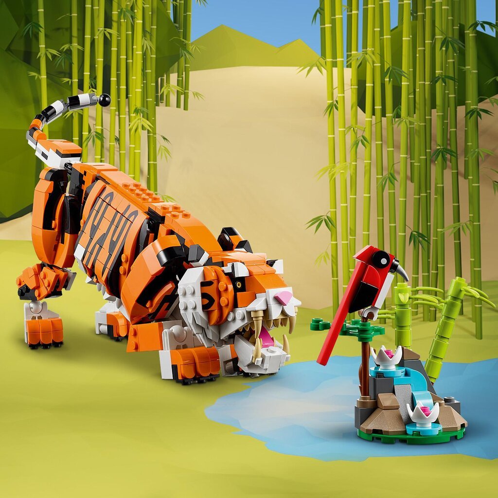 31129 LEGO® Creator Karališkas tigras kaina ir informacija | Konstruktoriai ir kaladėlės | pigu.lt