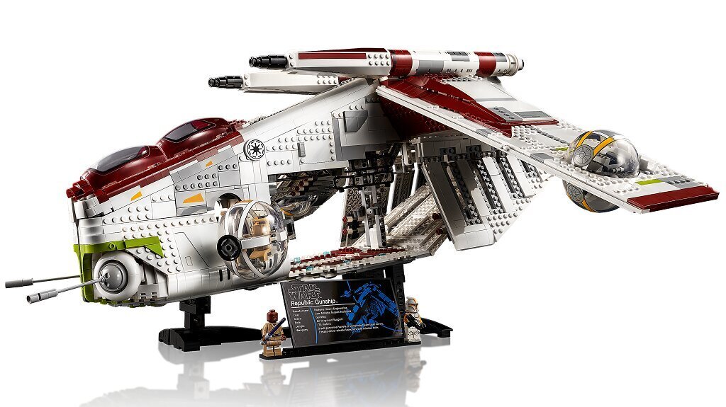 75309 LEGO® Star Wars Respublikos kovos erdvėlaivis kaina ir informacija | Konstruktoriai ir kaladėlės | pigu.lt