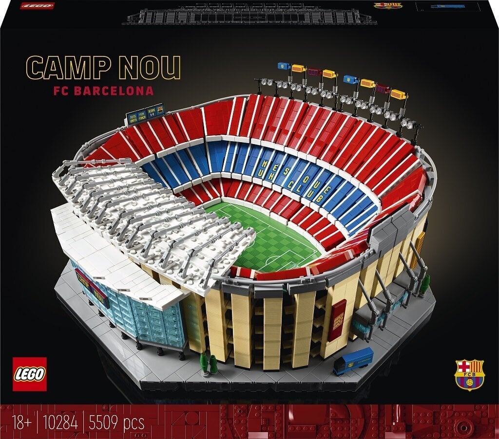 10284 LEGO® Icons FC Barcelona kaina ir informacija | Konstruktoriai ir kaladėlės | pigu.lt